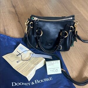 Dooney & Bourke Florentine Nano Satchel - leather in excellent new condition!